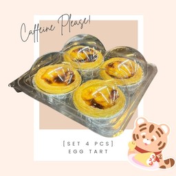 ทาร์ตไข่ 4 ชิ้น