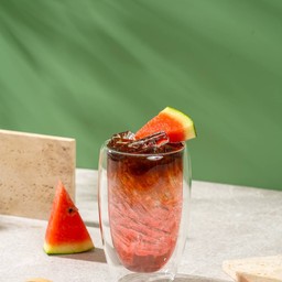 Black Watermelon & Fresh Lime Soda