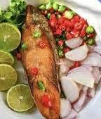 ปลาอินทรีย์เค็มทอด