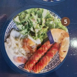เซทไส้กรอก+ไข่ดาว