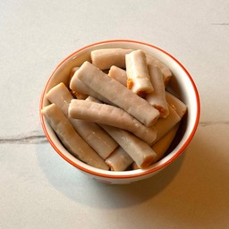 หมึกไส้ไข่เค็ม Squid stuffed with salted eggs