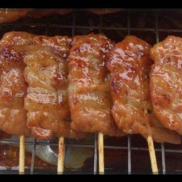 หมูปิ้งนมสด