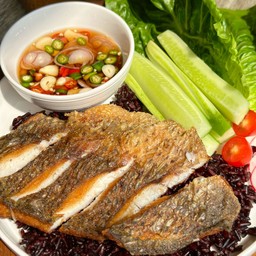 ข้าวปลาแกะ(ปลานิล)