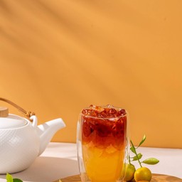 Black Tea Mapeed(ช๊อตชาดำเย็น x น้ำส้มมะปี๊ดจากจันทบุรี)