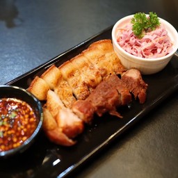 หมูสามชั้นทอด