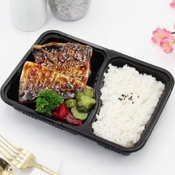 ข้าวหน้าปลาซาบะย่างซอสเทริยากิ