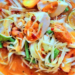 ตำไทยไข่เค็ม