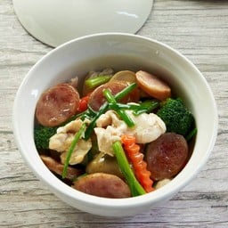 ข้าวอบไก่กุนเชียง