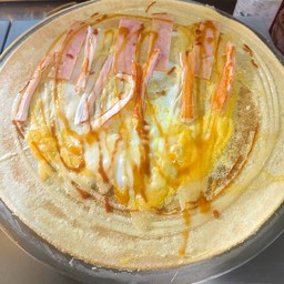 ไข่/พริกเผา/ไส้กรอก