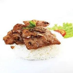 ข้าวหมูกระเทียม