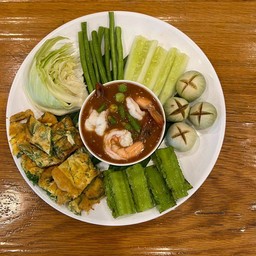 น้ำพริกกะปิกุ้งสด