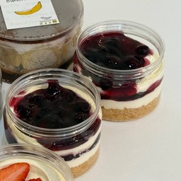 บลูเบอรี่ชีสพาย