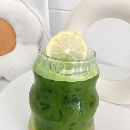 มัทฉะน้ำผึ้งมะนาว