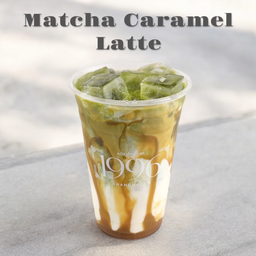 Matcha caramel latte (มัทฉะคาราเมล ลาเต้)