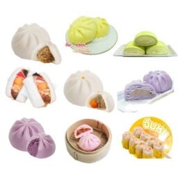 ร้านจู  ขนมจีบ ซาลาเปา  บะ๊จ่าง  หลากหลายรส หมู่บ้านบัวทอง4. บางบัวทอง