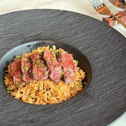 ข้าวผัดมันเนื้อ