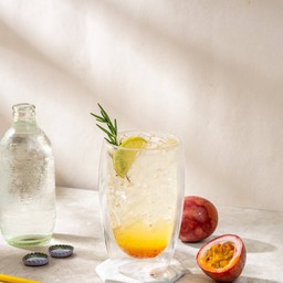 Passion Fruit & Fresh Lime Soda