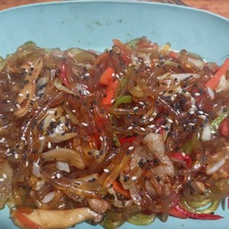 จับแช.ผัดวุ้นเส้นเกาหลี