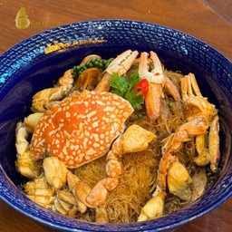 วุ้นเส้นอบปูม้า