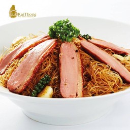 วุ้นเส้นอบเป็ดย่างรมควัน