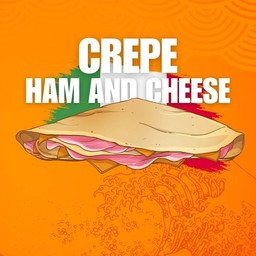 Crepe Ham & Cheese