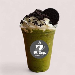 ชาเขียว+โอรีโอ้ ปั่น