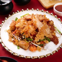 ขนมผักกาดไก่ / Turnip Cake with Chicken