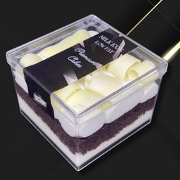 พุดดิ้งชีสบราวนี่ cake box