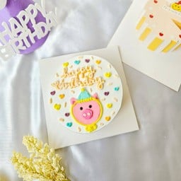 อู๊ดอู๊ด (ระบุข้อความหน้าเค้กได้)