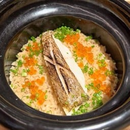 Claypot Madai Fish Rice (ข้าวอบปลามาได)