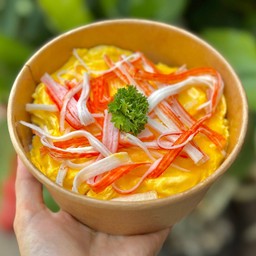 ข้าวไข่ข้นปูอัด