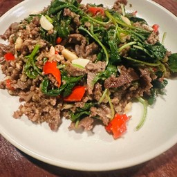 เนื้อผัดยี่หร่า(Spicy Beef with caraway )