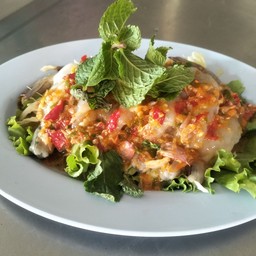 กุ้งแช่น้ำปลา