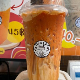 ชาไทย+น้ำตาลมะพร้าวแท้ 100%