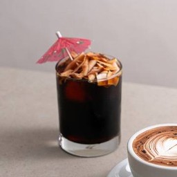Iced Coconut Long Black