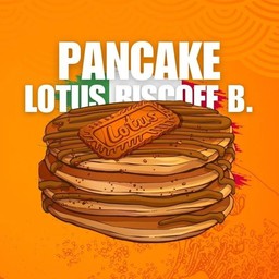 Pancake Lotus Biscoff Biscuit