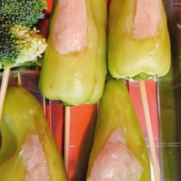 พริกหยวกยัดไส้หมู