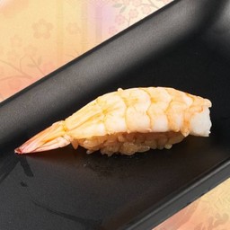 ซูชิกุ้งต้ม                                        ( Boiled Shrimp Sushi )