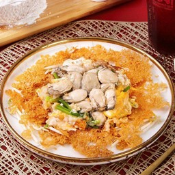 ออลั่วะนางรม (กรอบ+นิ่ม) / Oyster Omelette O-Lua (Crispy and Soft mix)