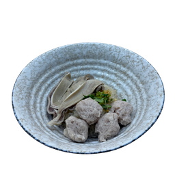 ข้าวต้มแห้งหมูบะช่อกระเพาะ