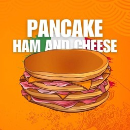 Pancake Ham & Cheese