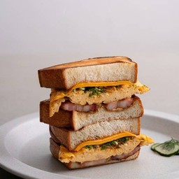 Breakfast sando
