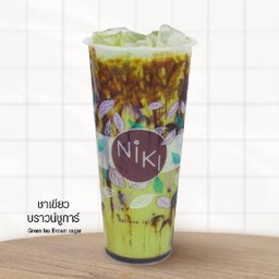 ชาเขียวบราวน์ชูก้า