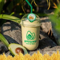 อโวคาโดนมโอ๊ต สมูทตี้ (Oat Milk)