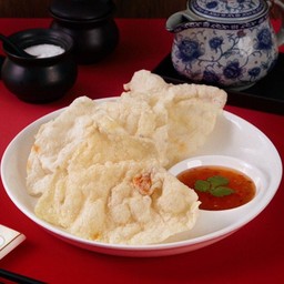 เฮงเกี๊ยวปลาทอด / Fried Fish Wontons