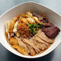 เกาเหลาเป็ดพะโล้+ไก่สับ