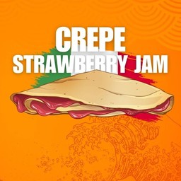 Crepe Strawberry Jam