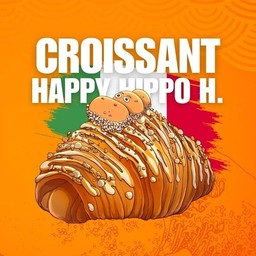 Croissant Kinder Happy Hippo Hazelnut