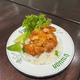 ข้าวหมูทอด