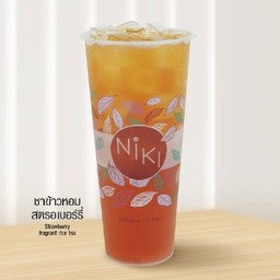 ชาข้าวหอมสตอเบอรี่
